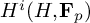 upper H Superscript i Baseline left parenthesis upper H comma bold upper F Subscript p Baseline right parenthesis