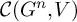 script upper C left parenthesis upper G Superscript n Baseline comma upper V right parenthesis