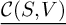 ModifyingBelow script upper C left parenthesis upper S comma upper V right parenthesis With ̲