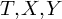 upper T comma upper X comma upper Y