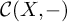 script upper C left parenthesis upper X comma minus right parenthesis