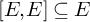 upper E comma upper E subset of or equal to upper E
