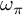 omega Subscript pi