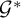 upper G Superscript asterisk
