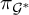 pi Subscript upper G Sub Superscript asterisk