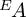 Superscript upper E Baseline backslash exclamation mark upper A