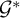 upper G Superscript asterisk