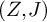 left parenthesis upper Z comma upper J right parenthesis