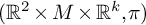 left parenthesis upper R squared times upper M times upper R Superscript k Baseline comma pi right parenthesis