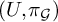 left parenthesis upper U comma pi Subscript script upper G Baseline right parenthesis