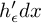 h Subscript epsilon Baseline prime d x