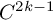 upper C Superscript 2 k minus 1