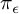 pi Subscript epsilon