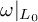 omega vertical bar Subscript upper L 0 Baseline