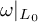 omega vertical bar Subscript upper L 0 Baseline