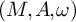 left parenthesis upper M comma upper A comma omega right parenthesis