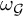 omega Subscript script upper G