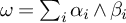omega equals sigma summation Underscript i Endscripts alpha Subscript i Baseline and beta Subscript i