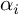 alpha Subscript i