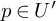 p element of upper U prime