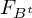 upper F Subscript upper B Sub Superscript t
