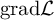 g r a d script upper L