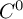 upper C Superscript 0
