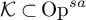 script upper K subset of upper O p Superscript s a
