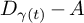 upper D Subscript gamma left parenthesis t right parenthesis Baseline minus upper A