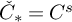 ̌ upper C Subscript asterisk Baseline equals upper C Superscript s