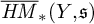 ModifyingAbove bar With bar upper H upper M asterisk left parenthesis upper Y comma German s right parenthesis