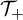 upper T Subscript plus
