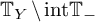 upper T Subscript upper Y Baseline divided by i n t upper T Subscript minus