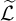 script upper L overtilde