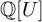 double struck upper Q upper U