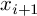 x Subscript i plus 1