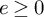e greater than or equals 0