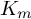 upper K Subscript m