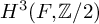 upper H cubed left parenthesis upper F comma double struck upper Z divided by 2 right parenthesis