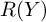 upper R left parenthesis upper Y right parenthesis