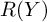 upper R left parenthesis upper Y right parenthesis