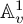 upper A Subscript v Superscript 1