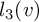 l 3 left parenthesis v right parenthesis