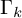 upper Gamma Subscript k
