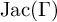 upper J a c left parenthesis upper Gamma right parenthesis