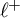 script l Superscript plus