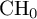 upper C upper H Subscript 0