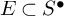 upper E subset of upper S Superscript bullet