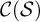 script upper C left parenthesis script upper S right parenthesis
