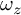 omega Subscript z